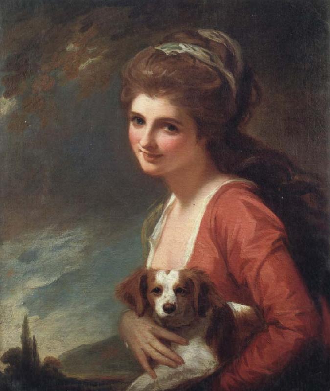 George Romney Lady Hamilton as Nature